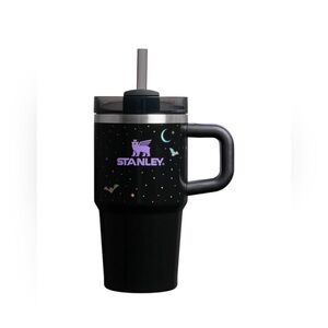 Stanley Halloween  20 Oz Black Tumbler with Straw